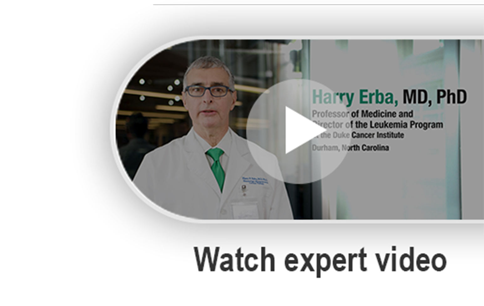 Listen to Dr. Erba share his insights on BPDCN and ELZONRIS®