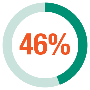 46 percent of patients bridged to SCT in efficacy in the pivotal cohort